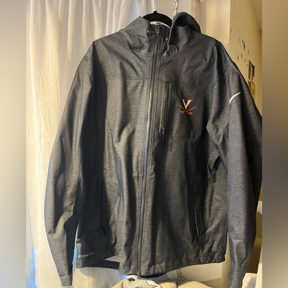 Men's Gray Nike UVA Jacket